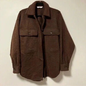 Alpine Design  brown shacket jacket
